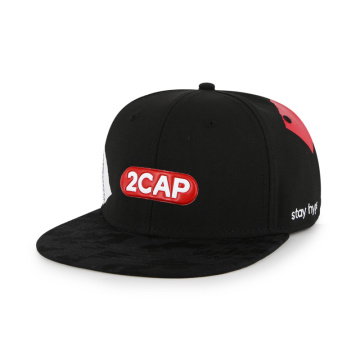 shiny TPU logo snapback hat